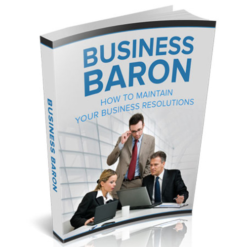 Product picture The Business Baron - How to maintain business resolutions