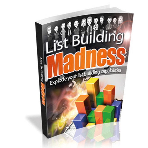 Product picture List Building Madness - Explode Your List Building with MRR
