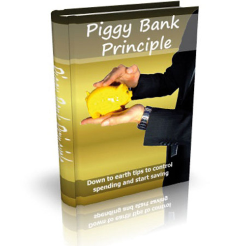 Product picture Piggy Bank Principle Control Spending And Start Saving MRR