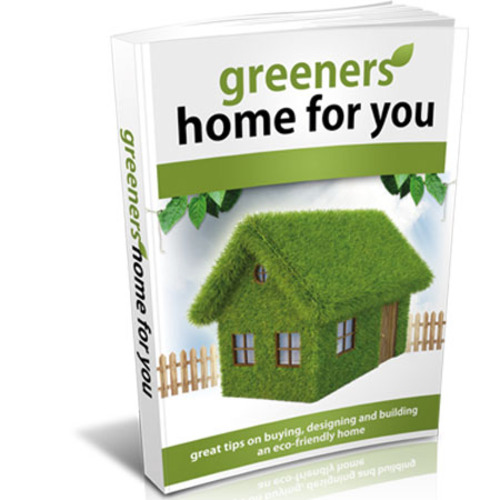 Product picture Greener Homes For You - eBook with MRR