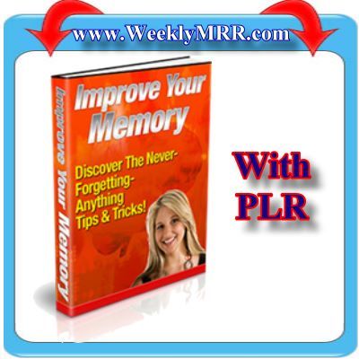 Product picture Improve Your Memory with PLR