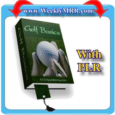 Product picture Golf Basics with PLR