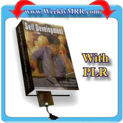 Product picture Self Development Hints in Affirmation & Visualization & PLR 