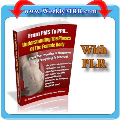 Product picture From PMS to PPD - Understand the Female Body Phases - PLR